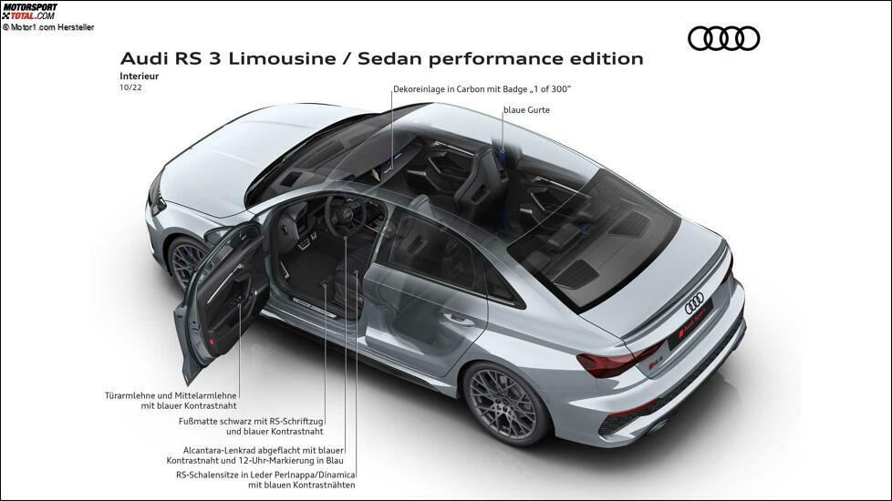 Audi RS 3 Limousine Performance Edition (2022)