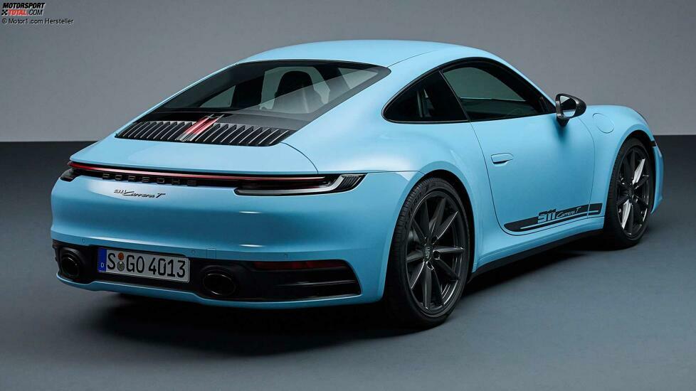 2023 Porsche 911 Carrera T In Golfblau