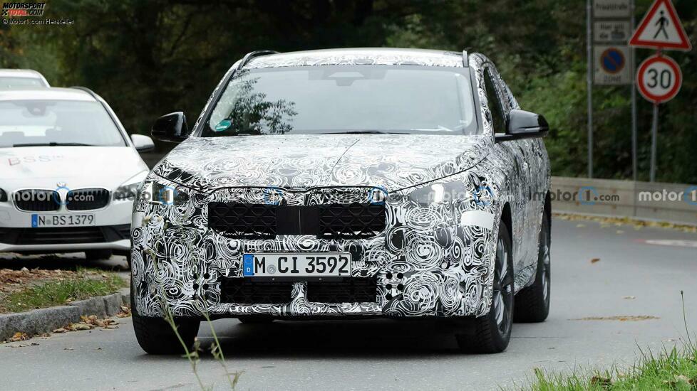 BMW X2 (2024) auf zusätzlichen Erlkönigaufnahmen
