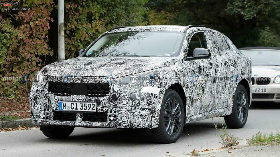BMW X2 (2024) auf zusätzlichen Erlkönigaufnahmen