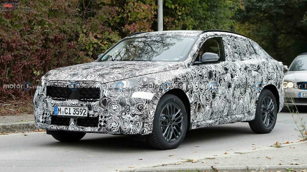 BMW X2 (2024) auf zusätzlichen Erlkönigaufnahmen
