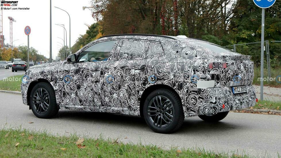BMW X2 (2024) auf zusätzlichen Erlkönigaufnahmen