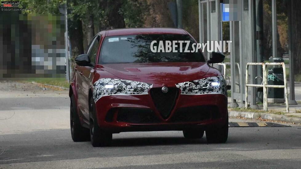 2023 Alfa Romeo Stelvio Quadrifolio Spionagefoto