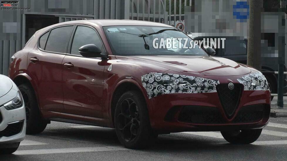 2023 Alfa Romeo Stelvio Quadrifolio Spionagefoto