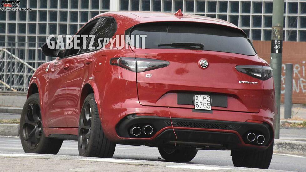 2023 Alfa Romeo Stelvio Quadrifolio Spionagefoto