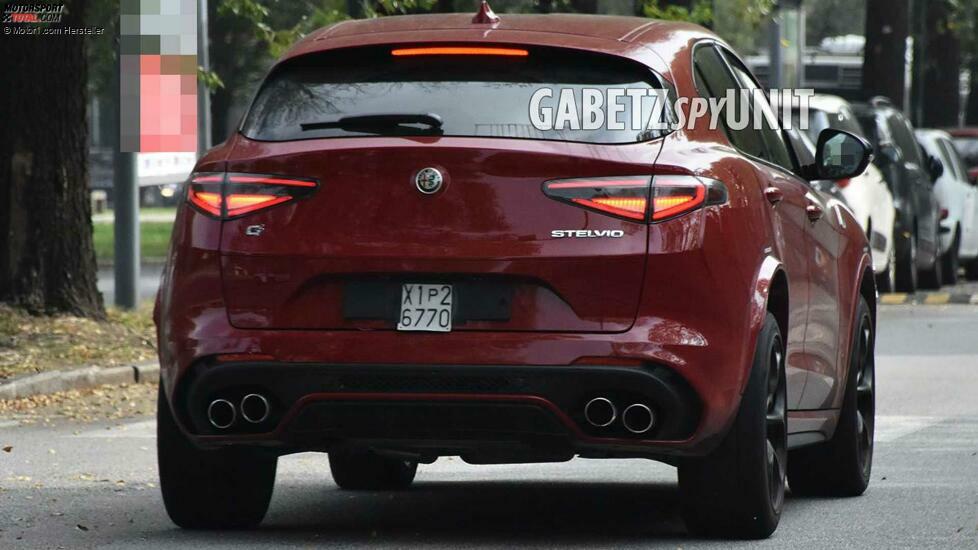 2023 Alfa Romeo Stelvio Quadrifolio Spionagefoto