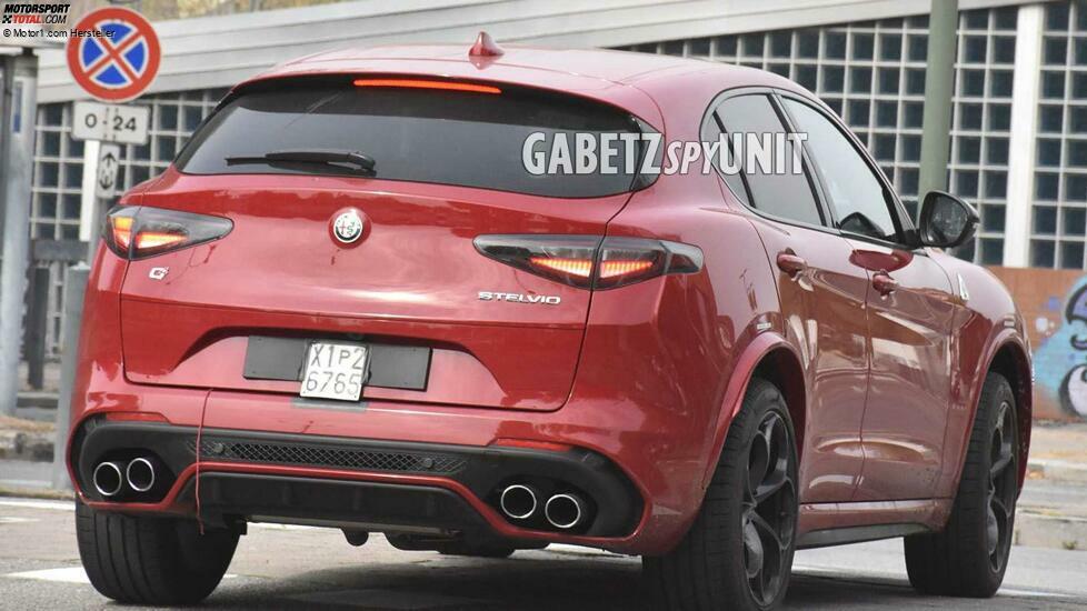 2023 Alfa Romeo Stelvio Quadrifolio Spionagefoto