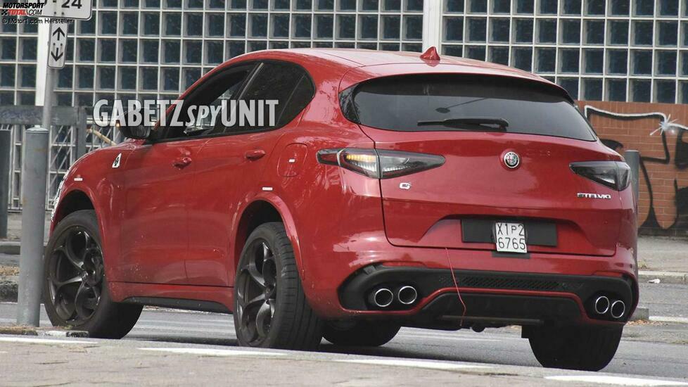 2023 Alfa Romeo Stelvio Quadrifolio Spionagefoto