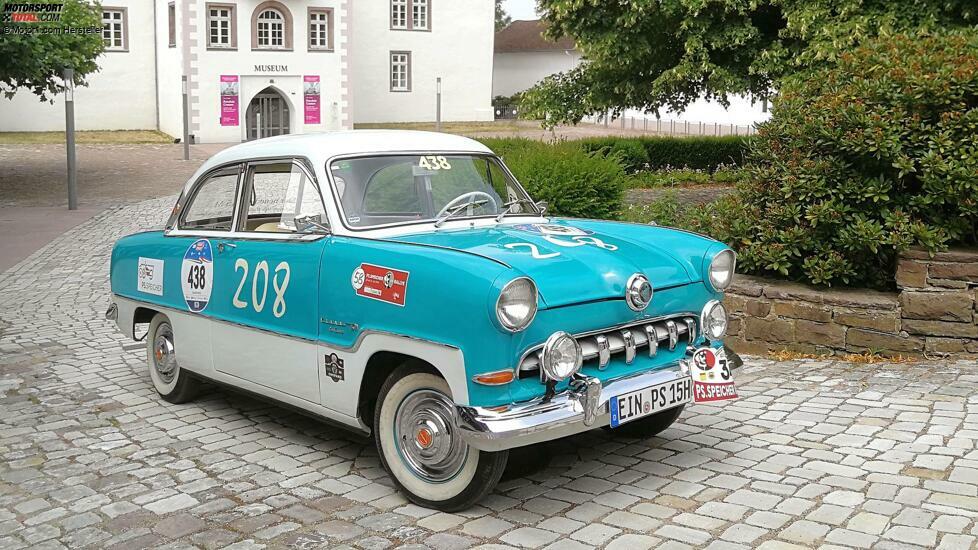 Wir waren unterwegs im Ford Taunus 15M de Luxe von 1957