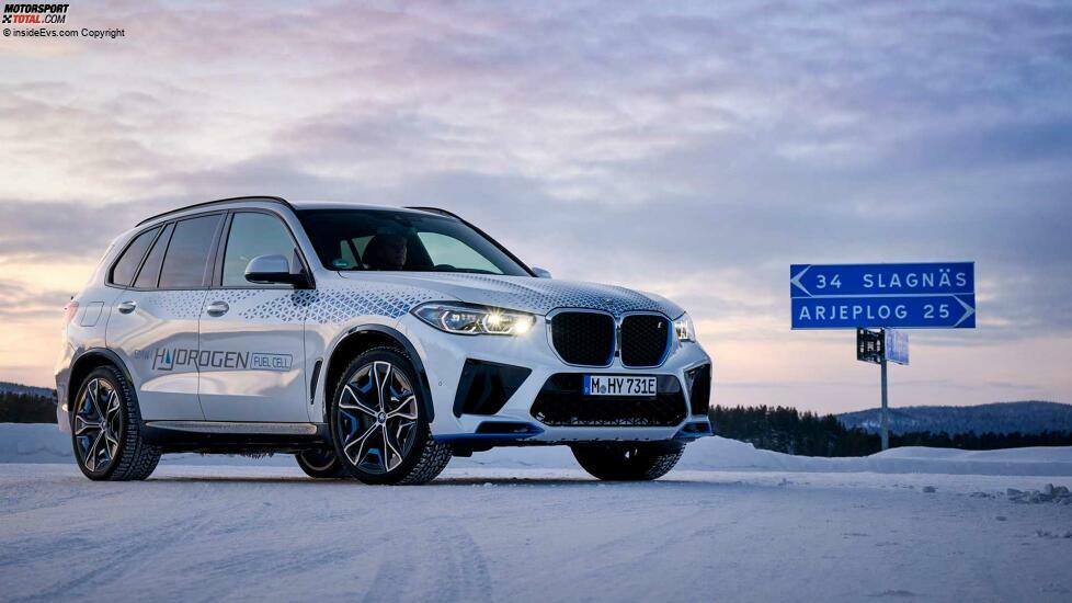 BMW iX5 bei Winter-Tests