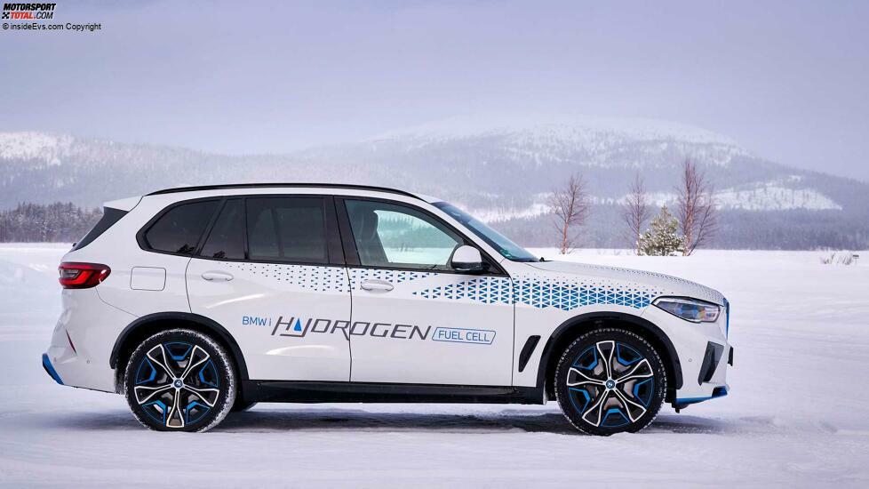 BMW iX5 bei Winter-Tests