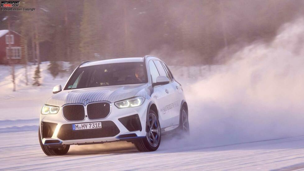 BMW iX5 bei Winter-Tests