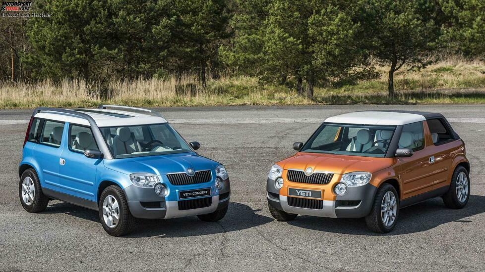 Skoda Yeti (2005) und seine weniger bekannten Versionen