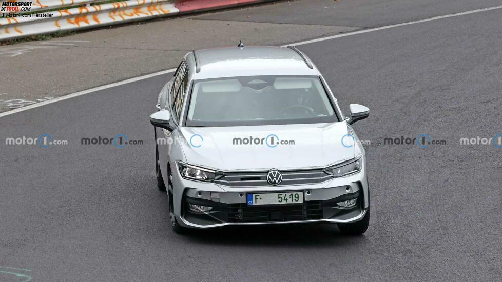 VW Passat Variant (2023) weitere Erlkönigfotos vom Oktober 2022