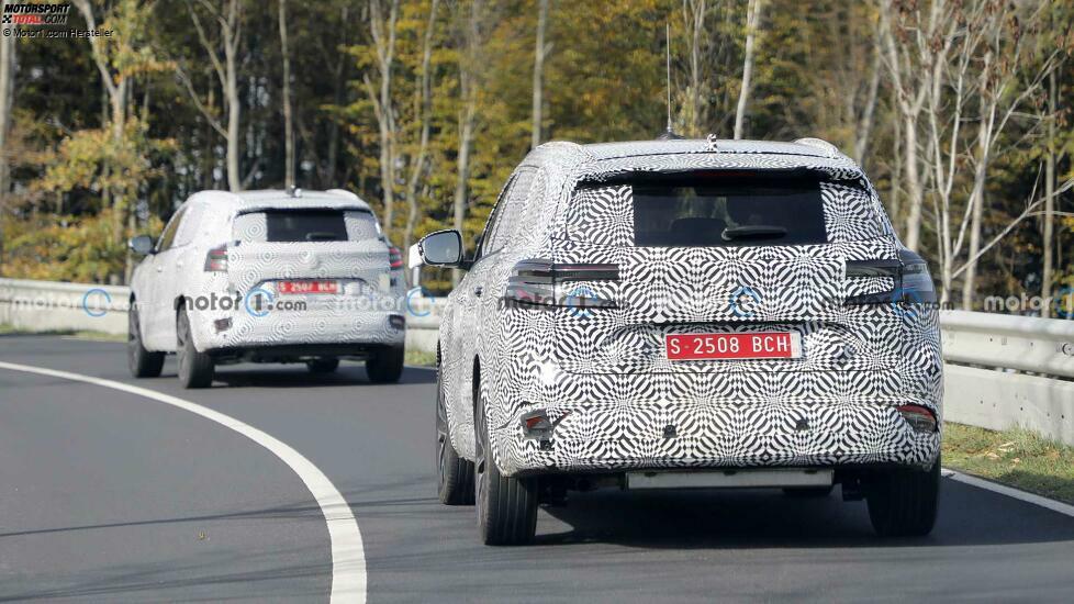 Renault Grand Austral (2023) als Erlkönig erwischt