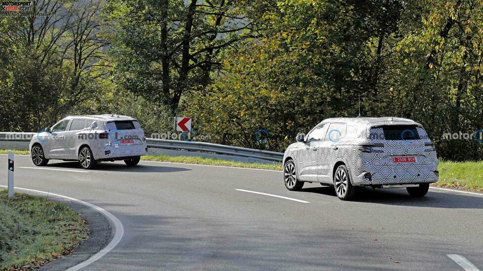 Renault Grand Austral (2023) als Erlkönig erwischt