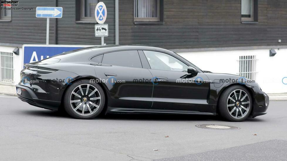 Porsche Taycan Facelift als Erlkönig