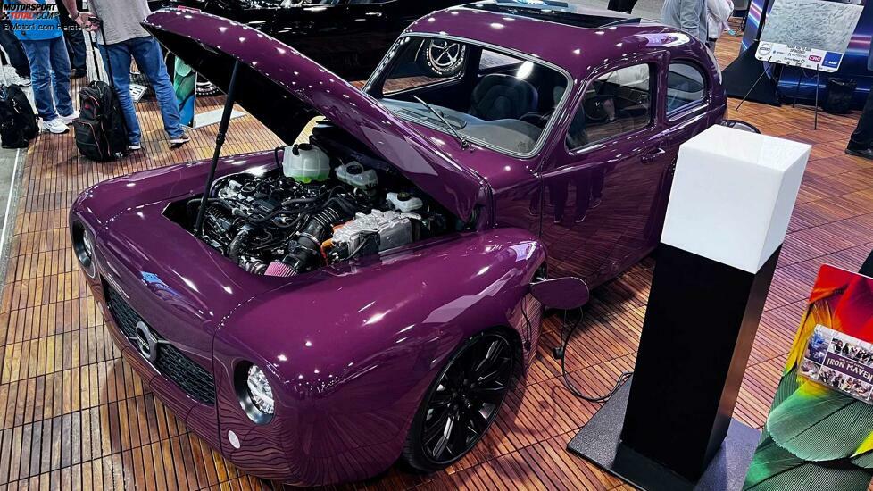 Volvo PV 544 mit Antrieb des S60 Recharge von Girl Gang Garage
