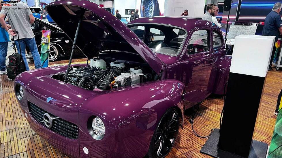 Volvo PV 544 mit Antrieb des S60 Recharge von Girl Gang Garage