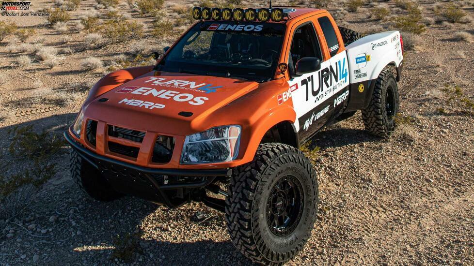 Der Nissan Frontier Renntruck von Eneos Dai Yoshihara mit Z-Leistung