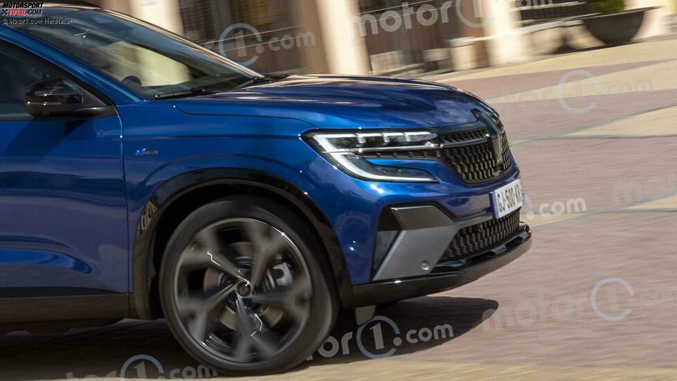 Renault Austral Espace als Rendering von Motor1.com