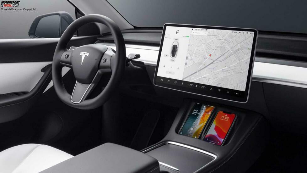 Tesla Model Y: Das Interieur