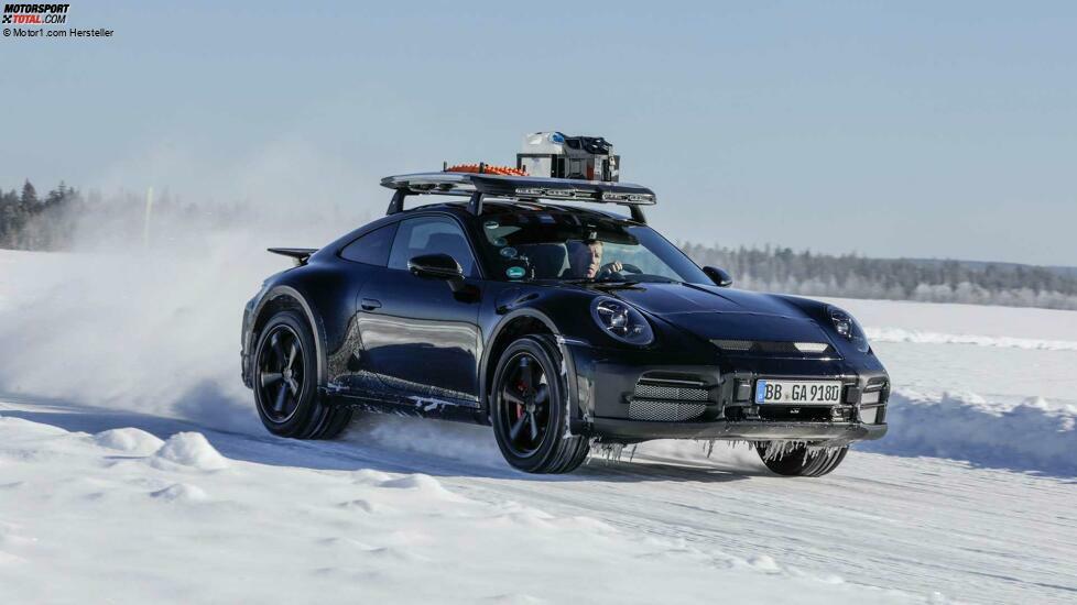 Porsche 911 Dakar (2023) bei finalen Tests