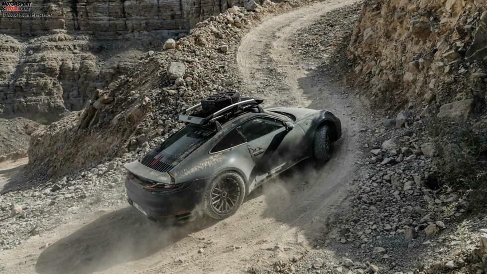Porsche 911 Dakar (2023) bei finalen Tests
