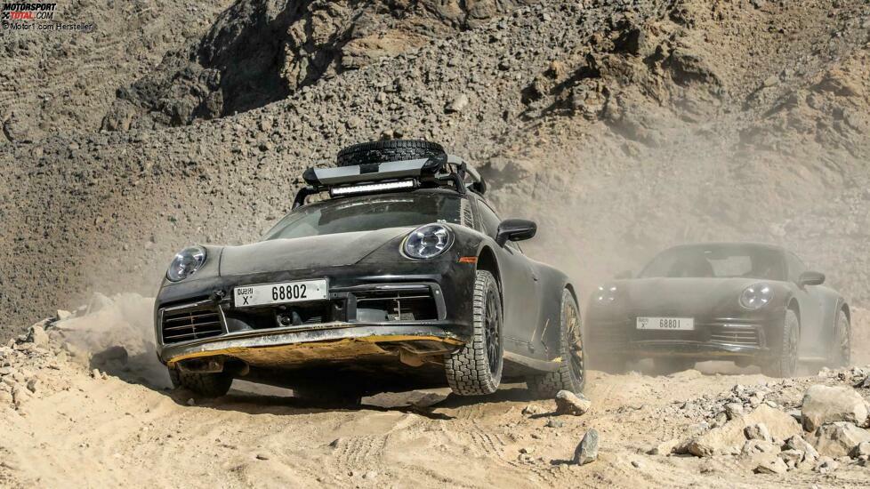 Porsche 911 Dakar (2023) bei finalen Tests