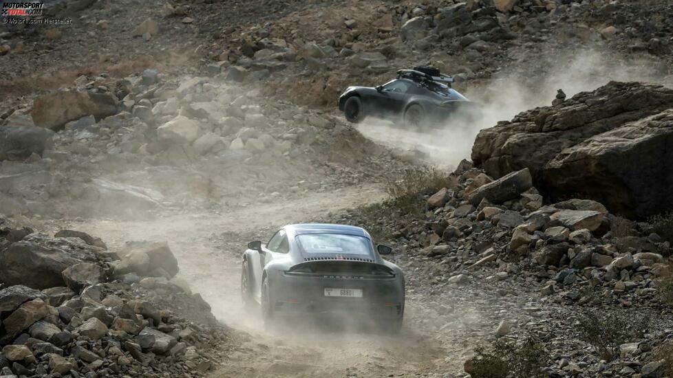 Porsche 911 Dakar (2023) bei finalen Tests