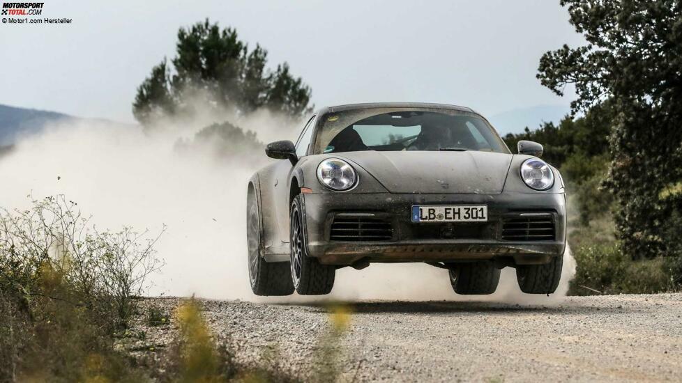 Porsche 911 Dakar (2023) bei finalen Tests