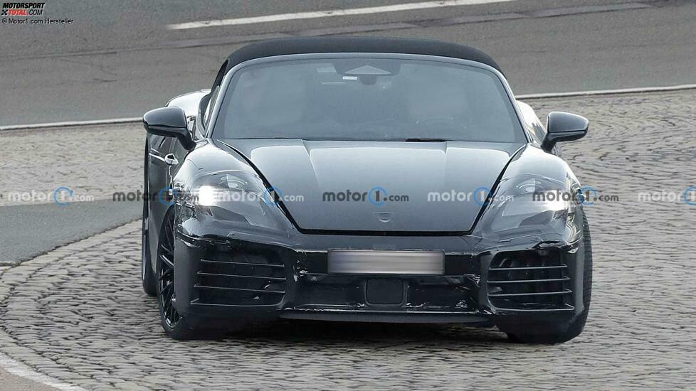 Porsche 718 Boxster EV als Prototyp erwischt