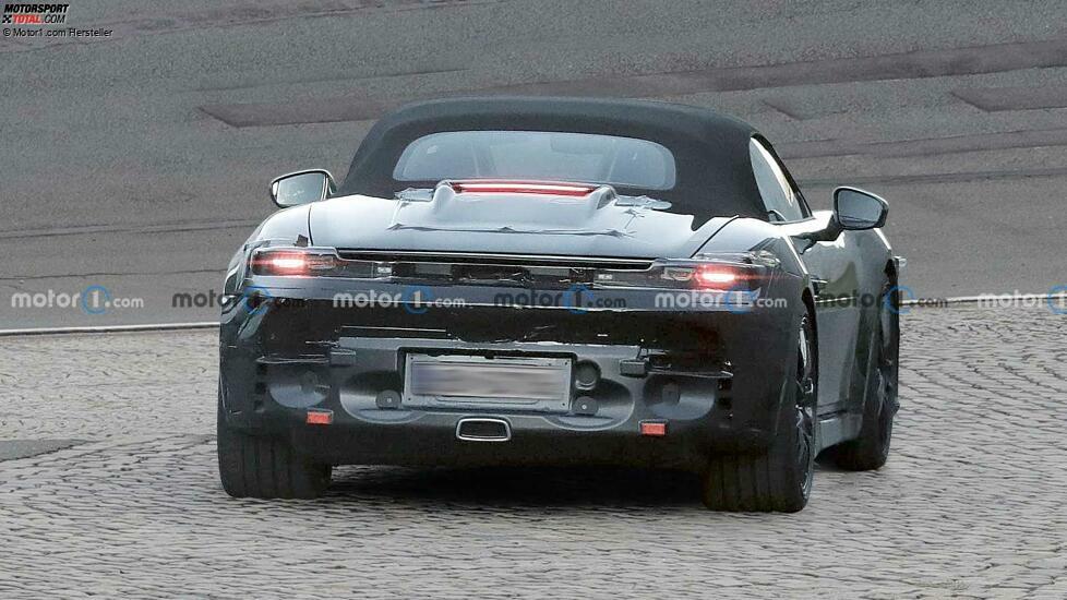Porsche 718 Boxster EV als Prototyp erwischt