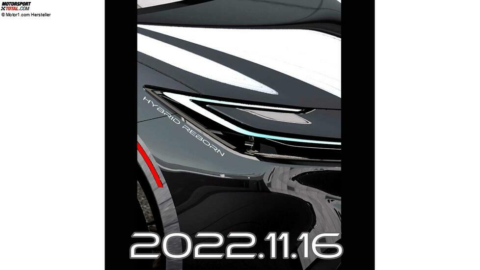 2023 Toyota Hybrid-Modell-Teaser