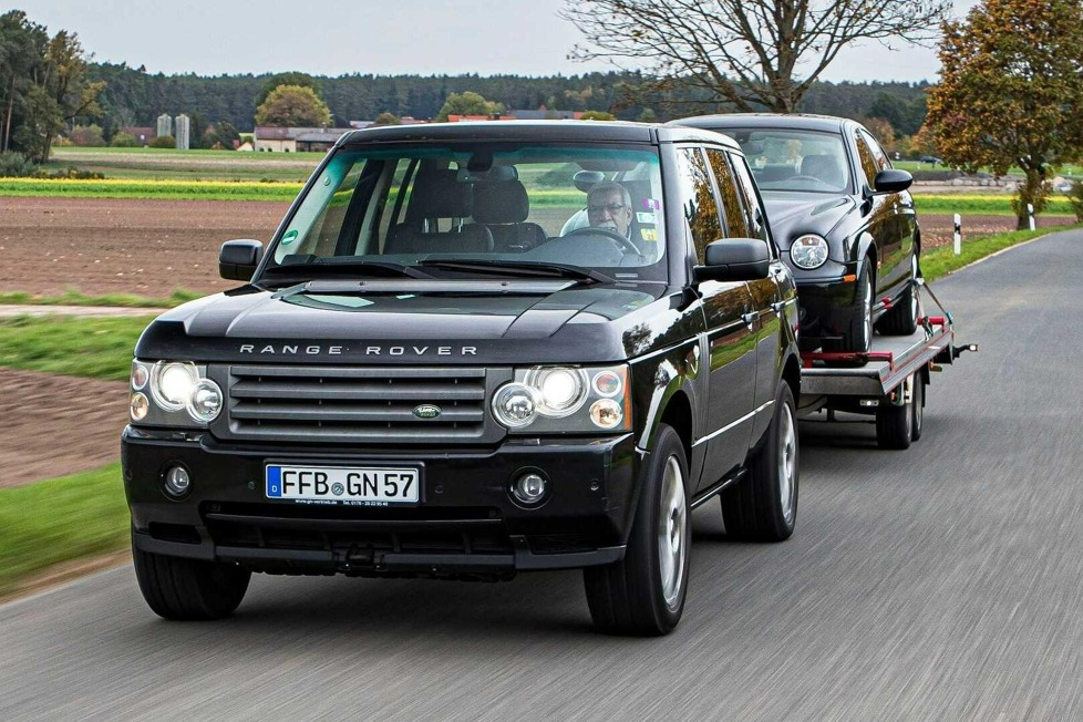 Der V8-Diesel von Günther Nawrocki war zumeist im Anhängerbetrieb unterwegs