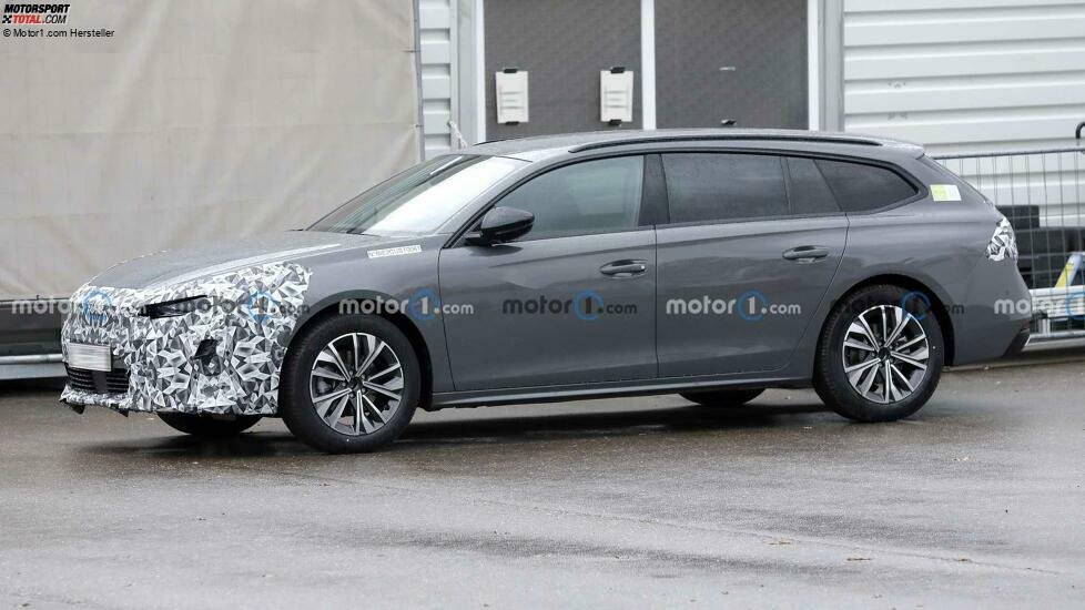 Peugeot 508 Limousine und SW Facelift erwischt