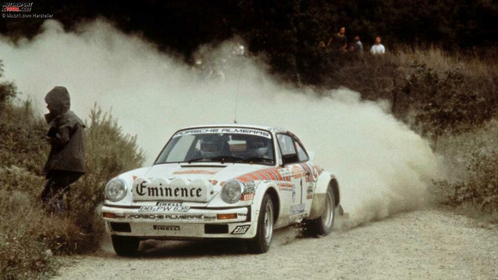Walter Röhrl und Christian Geistdörfer auf dem 911 SC bei der 