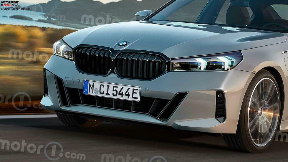 BMW 5er-Reihe (2023) im exklusiven Rendering von Motor1.com