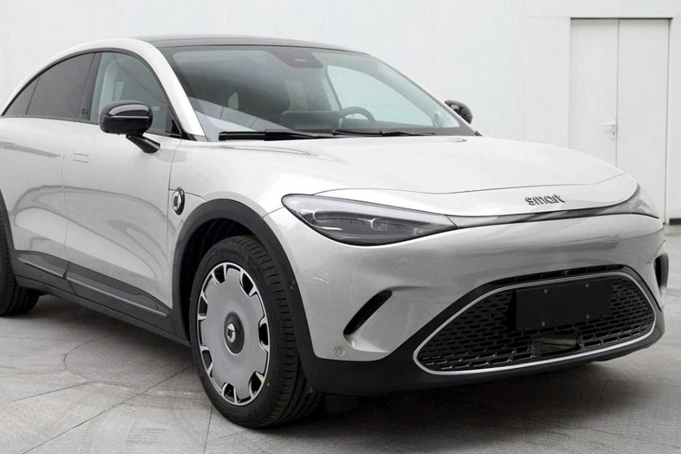 Länger, aber niedriger als der Smart #1, und wahrscheinlich ein Coupé-SUV
