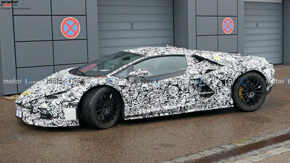 Lamborghini Aventador-Nachfolger: Erlkönigbilder des Innenraum