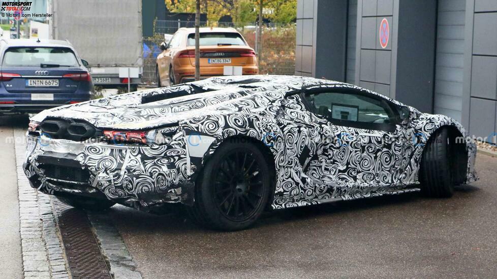 Lamborghini Aventador-Nachfolger: Erlkönigbilder des Innenraum