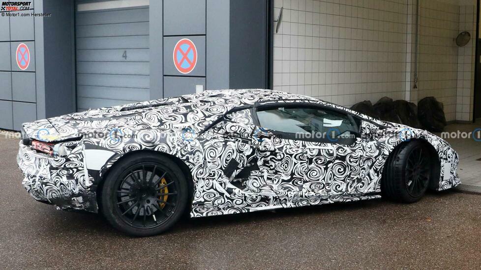 Lamborghini Aventador-Nachfolger: Erlkönigbilder des Innenraum