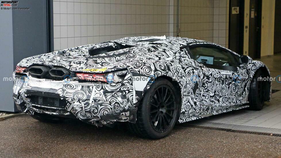 Lamborghini Aventador-Nachfolger: Erlkönigbilder des Innenraum