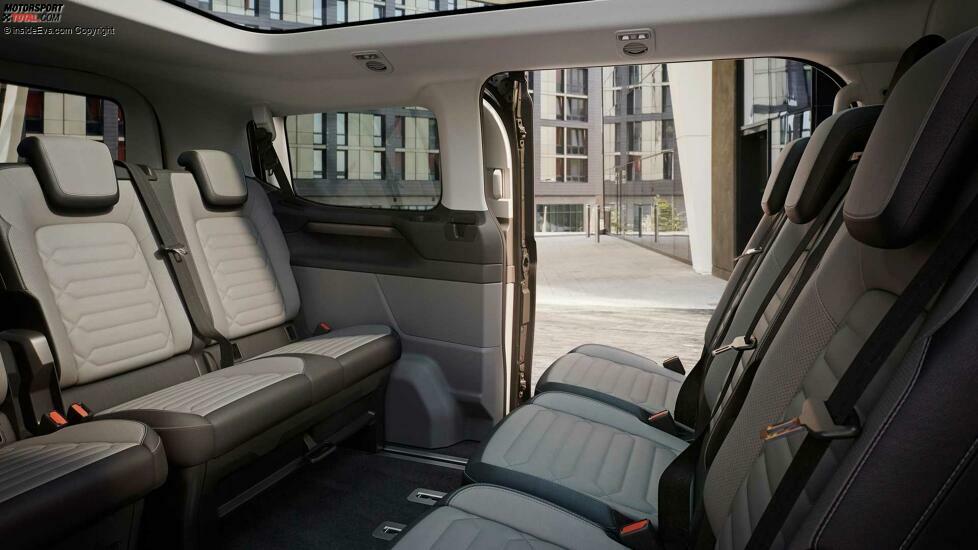 Ford E-Tourneo Custom (2023): Das Interieur