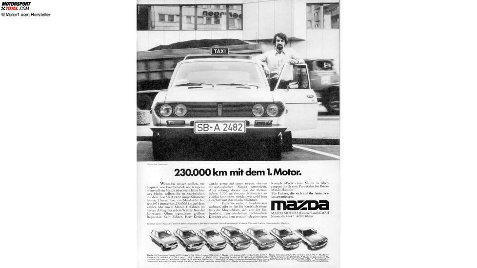 Mazda 616 Werbung (1976)