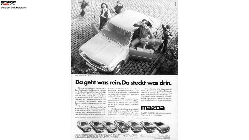 Mazda 1300 Werbung (1976)