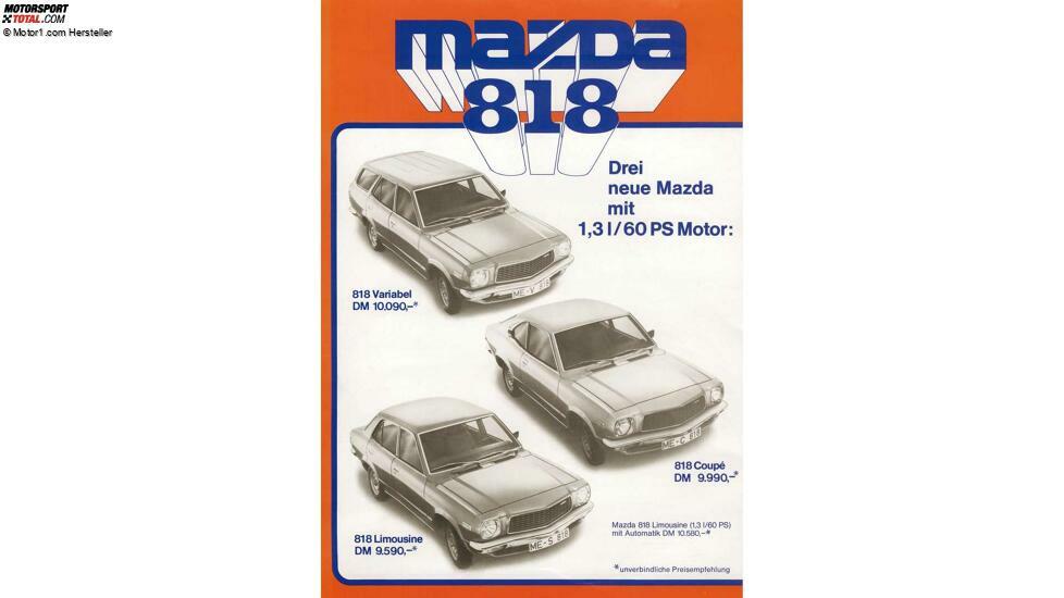 Mazda 818 Werbung (1976)