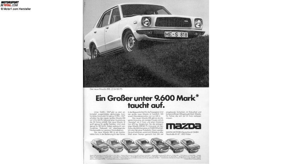 Mazda 818 Werbung (1976)