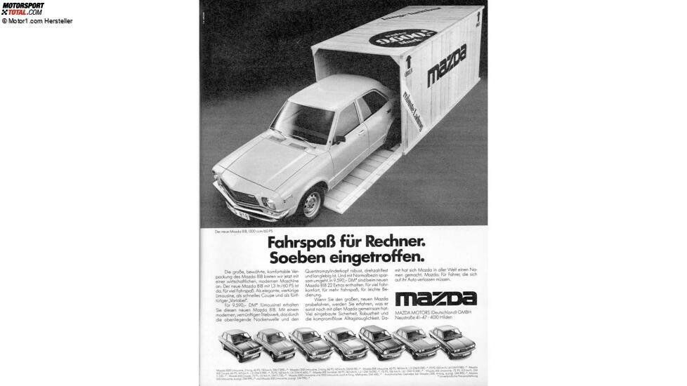 Mazda 818 Werbung (1976)