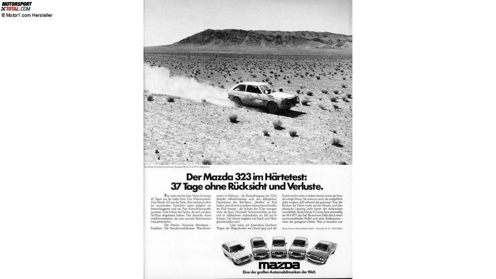 Mazda 323 Härtetest (1977)